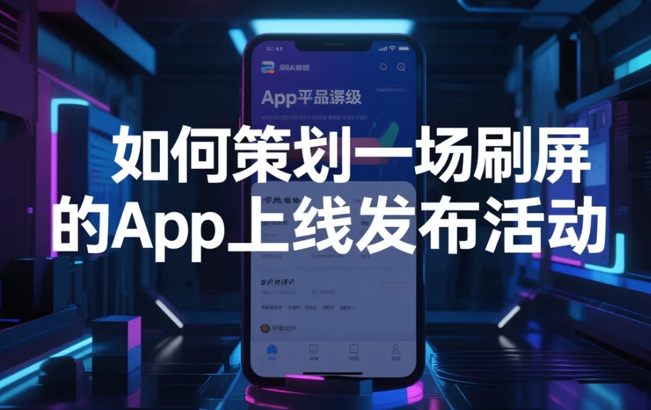 如何策劃一場刷屏級的App上線發(fā)布活動?