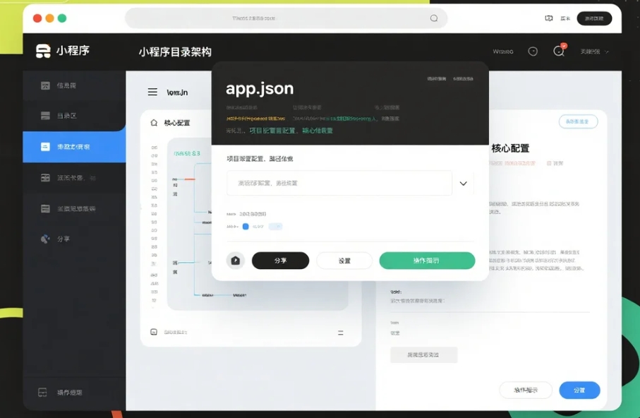 小程序目錄結(jié)構(gòu)與“app.json”的核心配置