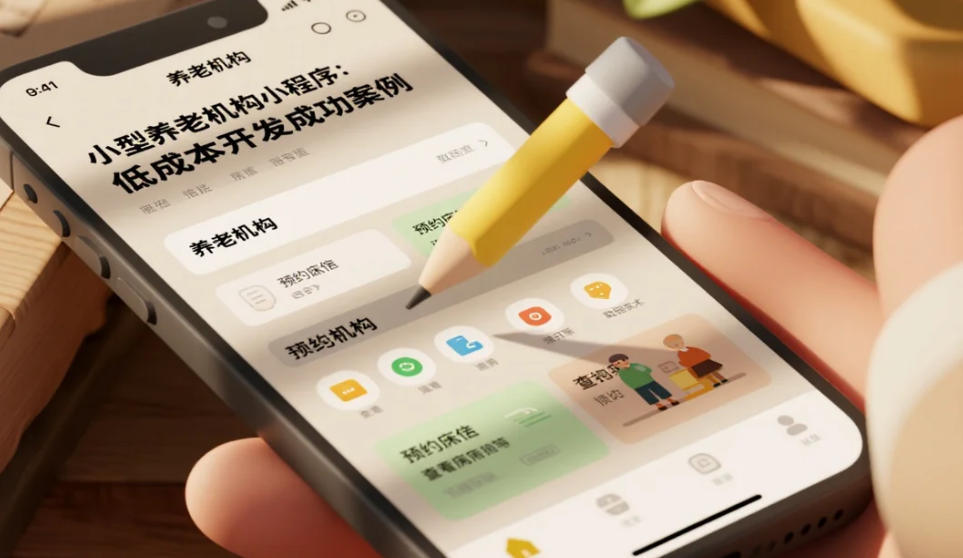 小型養(yǎng)老機(jī)構(gòu)小程序:低成本開(kāi)發(fā)成功案例!
