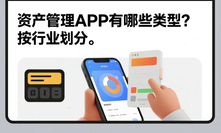資產(chǎn)管理APP有哪些類型?按行業(yè)劃分